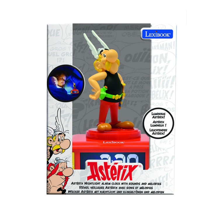 Παιδικό επιτραπέζιο ρολόι ξυπνητήρι Asterix