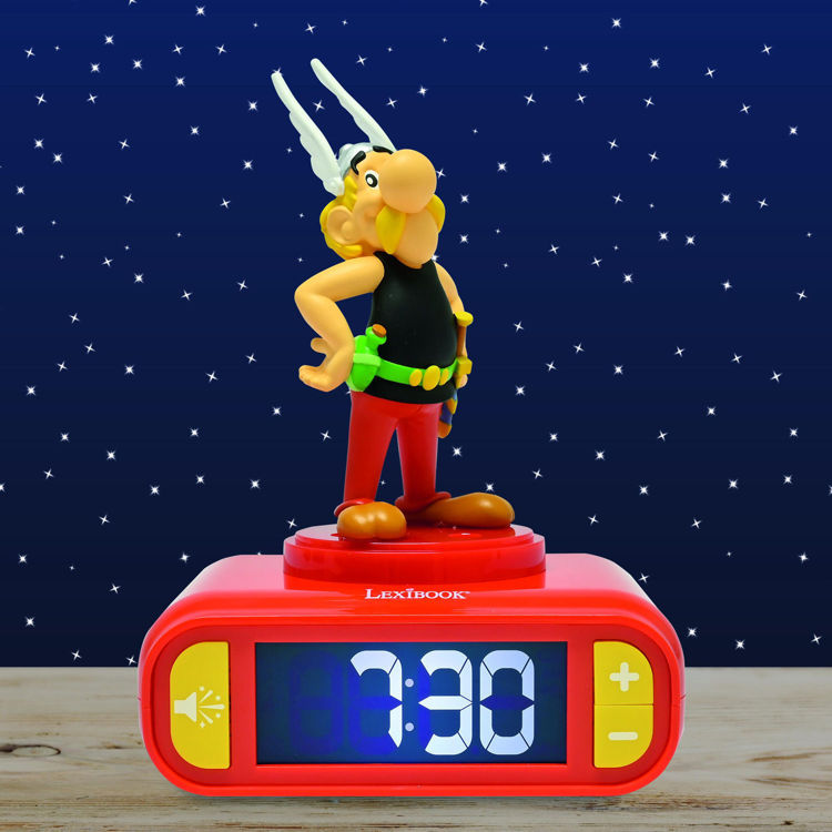 Παιδικό επιτραπέζιο ρολόι ξυπνητήρι Asterix