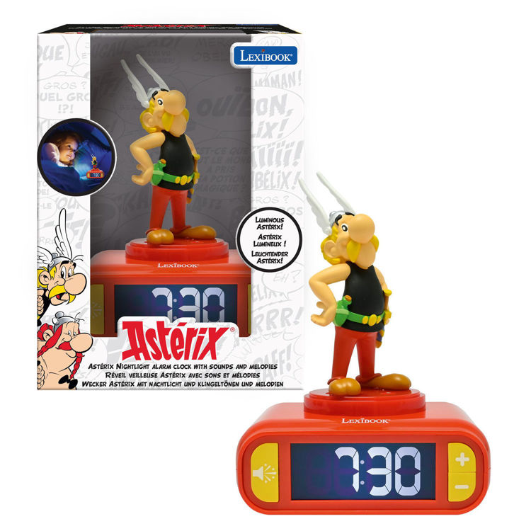 Παιδικό επιτραπέζιο ρολόι ξυπνητήρι Asterix