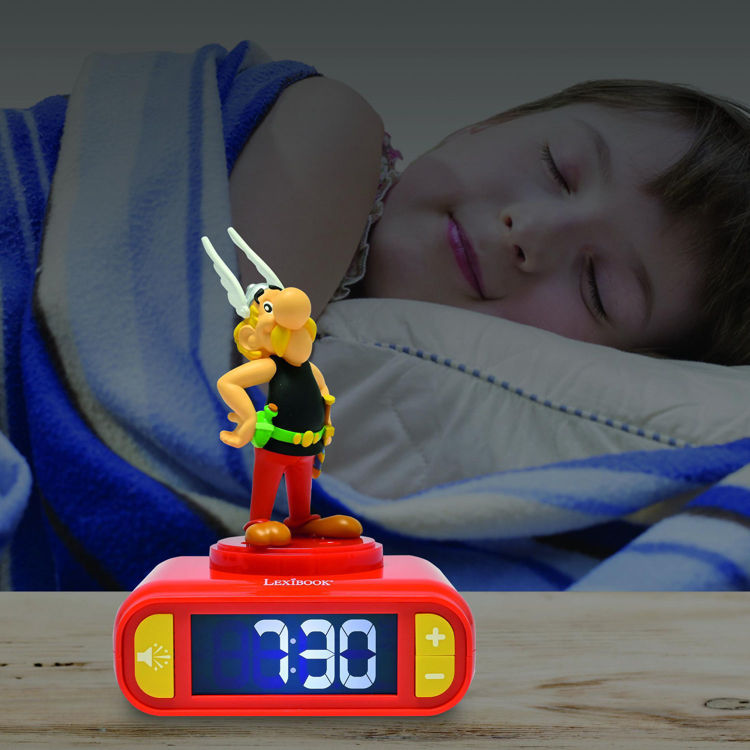 Παιδικό επιτραπέζιο ρολόι ξυπνητήρι Asterix
