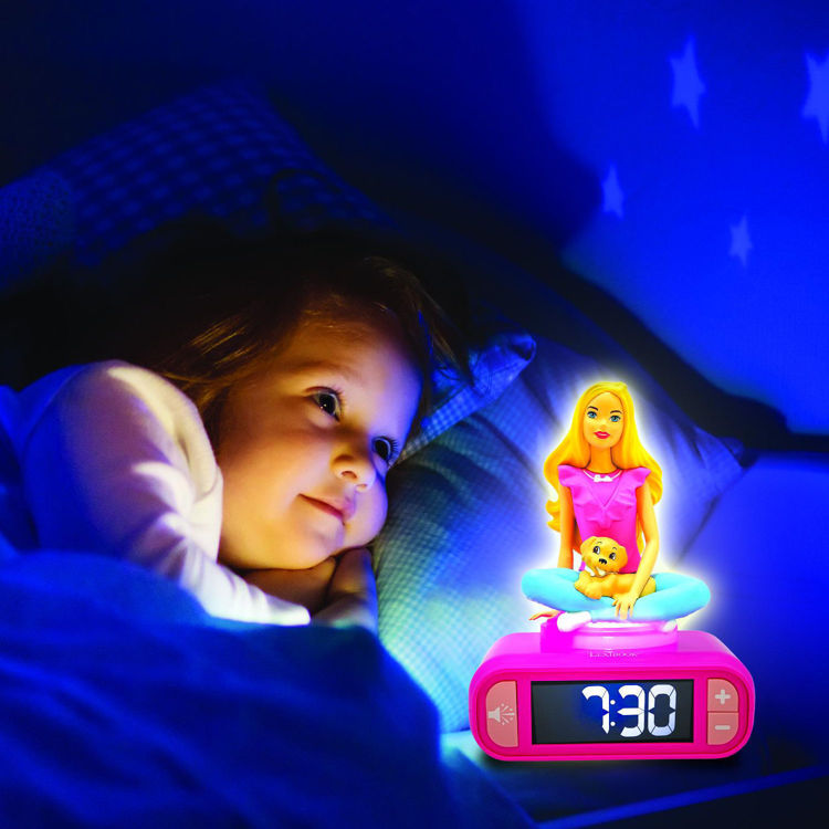 Παιδικό επιτραπέζιο ρολόι ξυπνητήρι Barbie
