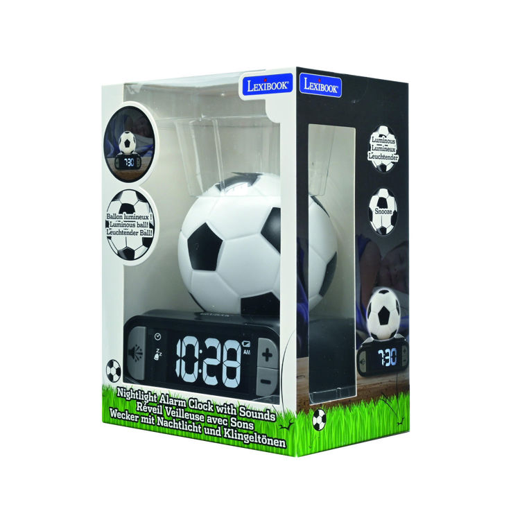 Παιδικό επιτραπέζιο ρολόι ξυπνητήρι Football