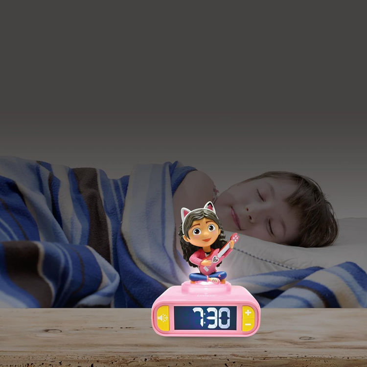 Παιδικό επιτραπέζιο ρολόι ξυπνητήρι Gabby's Dollhouse