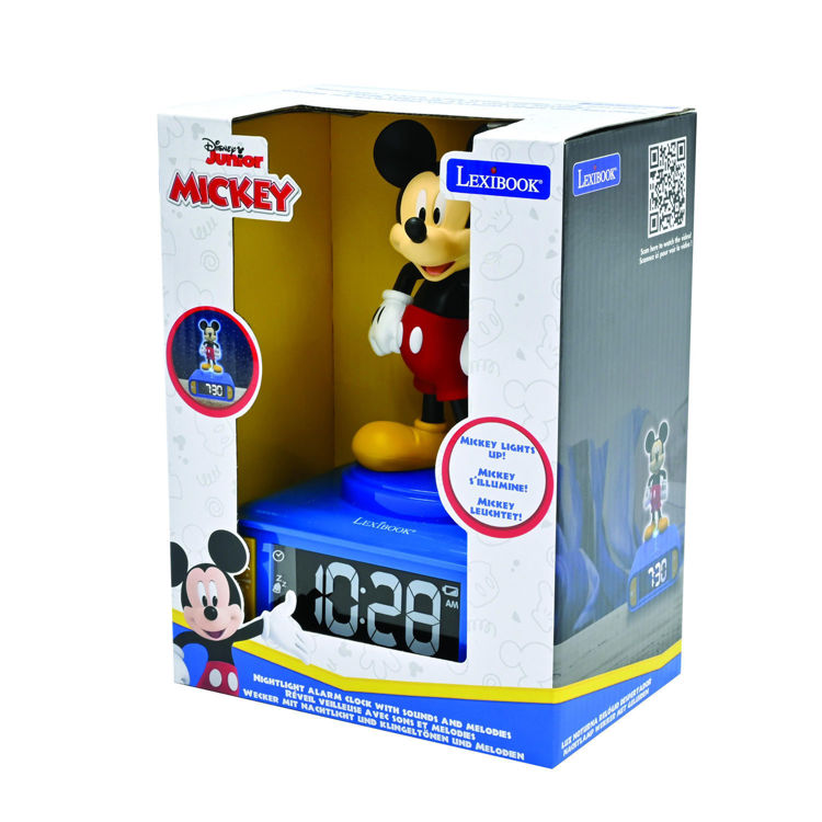 Παιδικό επιτραπέζιο ρολόι ξυπνητήρι Mickey Mouse