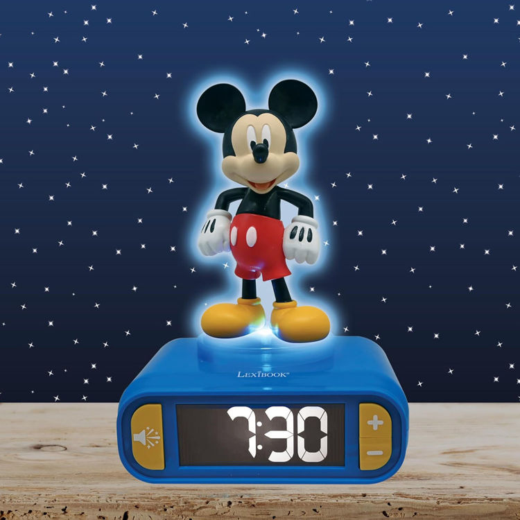 Παιδικό επιτραπέζιο ρολόι ξυπνητήρι Mickey Mouse