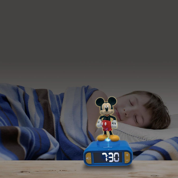 Παιδικό επιτραπέζιο ρολόι ξυπνητήρι Mickey Mouse