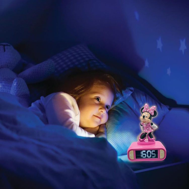 Παιδικό επιτραπέζιο ρολόι ξυπνητήρι Minnie Mouse