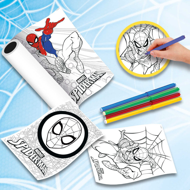 Σετ ζωγραφικής Spiderman ρολό