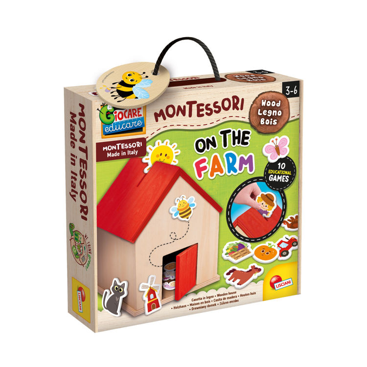 Εικόνα για Επιτραπέζιο Montessori Baby Wood In The Farm