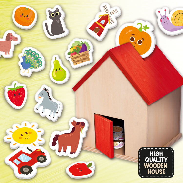 Εικόνα για Επιτραπέζιο Montessori Baby Wood In The Farm