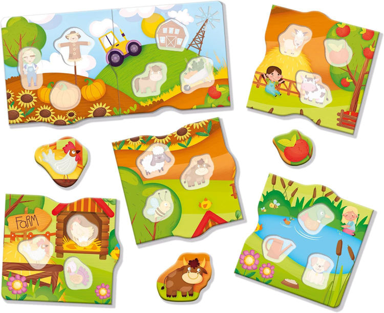 Εικόνα για Montessori Baby Box Φάρμα – Εκπαιδευτικό Παιχνίδι Lisciani