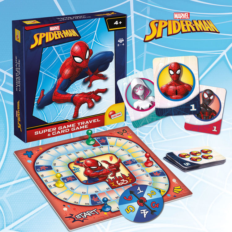 Εικόνα για ΣΑΚΙΔΙΟ SPIDERMAN SUPER GAME TRAVEL & CARD GAMES