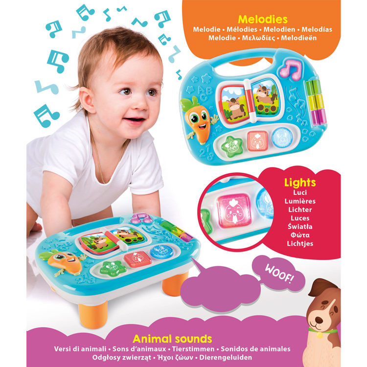 Εικόνα για Εκπαιδευτικό Carotina Baby - Τραπεζάκι Ζώα