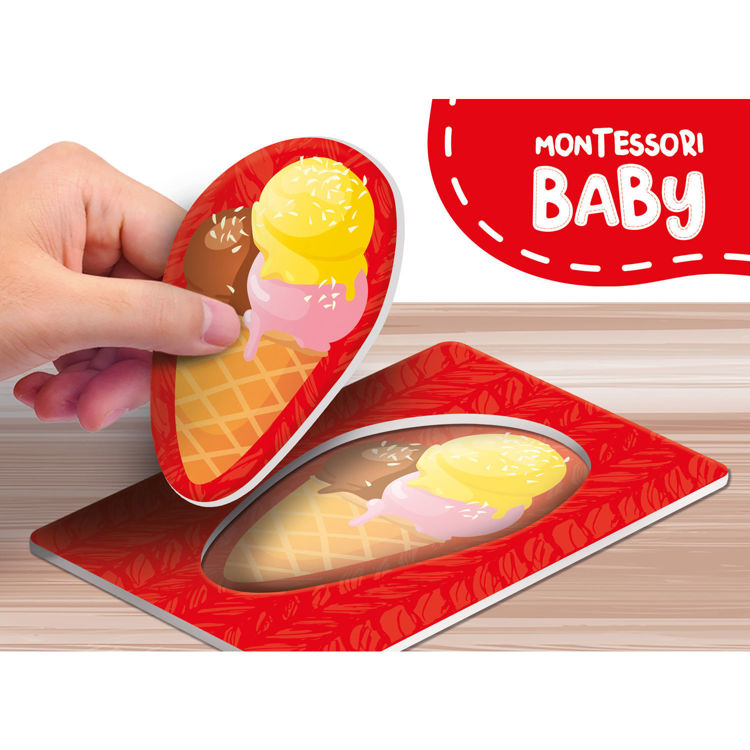 Εικόνα για Εκπαιδευτικό Montessori Baby - Παζλ με κάρτες 2 όψεων