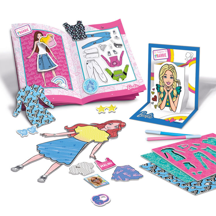 Εικόνα για Σακίδιο Barbie Fashion Σχεδιάζω και Χρωματίζω