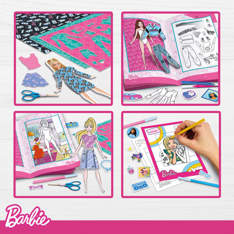 Εικόνα για Σακίδιο Barbie Fashion Σχεδιάζω και Χρωματίζω
