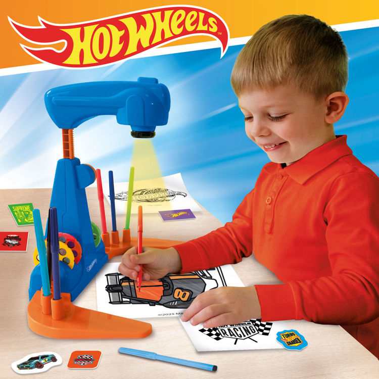 Εικόνα για Σχολή Ζωγραφικής Hot Wheels με Προτζέκτορα