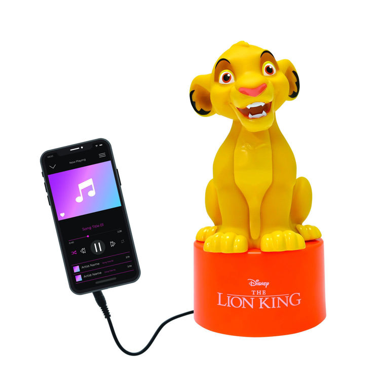 Εικόνα για Παιδικό φως νυκτός και ηχείο Lion King