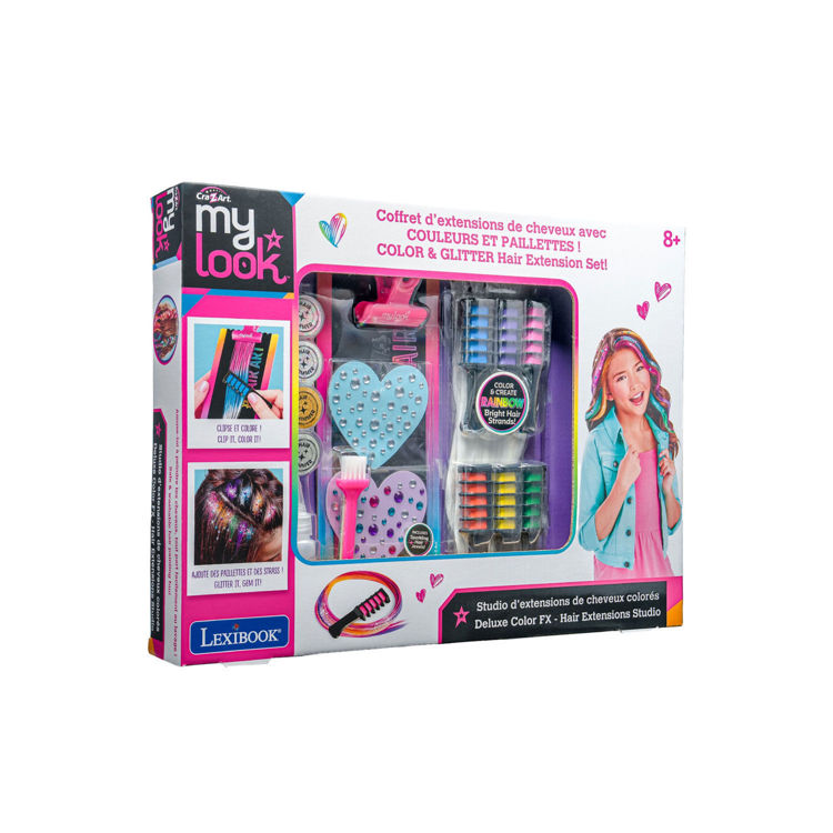 Εικόνα για Cra-z-Art Deluxe Color FX-Hair Extensions Studio