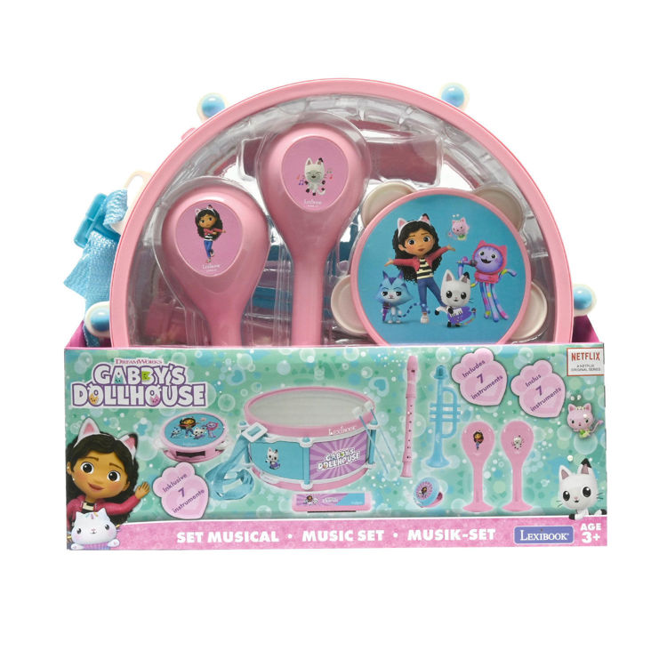 Εικόνα για Μουσικά όργανα Σετ Gabby's Dollhouse σετ 7 κομμάτια