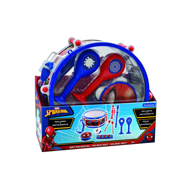 Εικόνα για Μουσικά όργανα Σετ Spiderman 7 κομμάτια