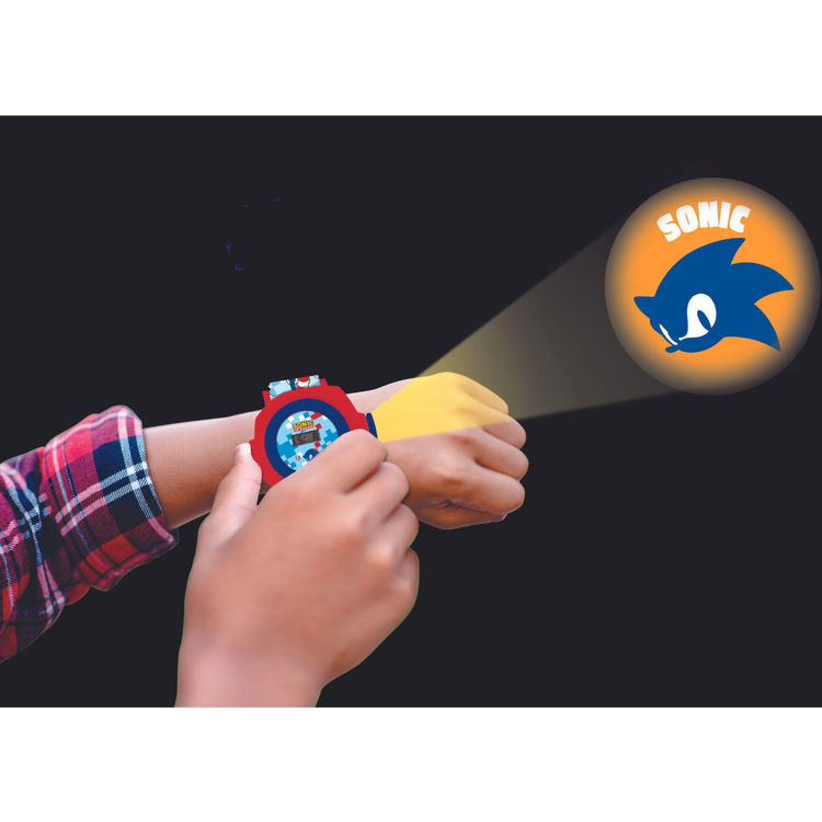 Εικόνα για Παιδικό ρολόι Sonic με προτζέκτορα 20 εικόνες