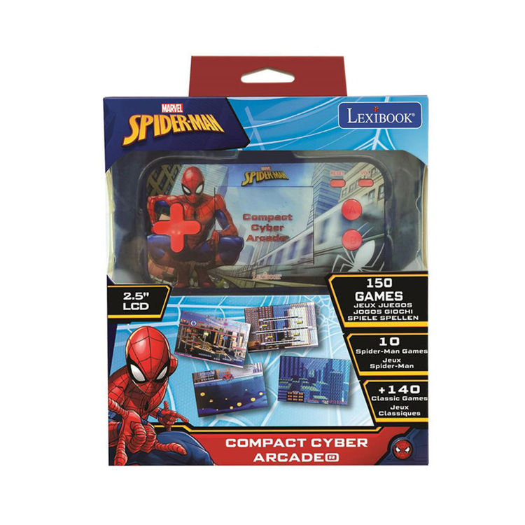 Εικόνα για ΚΟΝΣΟΛΑ CYBER ARCADE SPIDERMAN - ΟΘΟΝΗ 2,5 150 ΠΑΙΧΝΙΔΙΑ