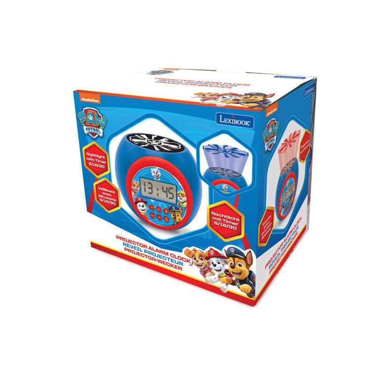 Εικόνα για ΞΥΠΝΗΤΗΡΙ-ΠΡΟΤΖΕΚΤΟΡΑΣ PAW PATROL ME ΧΡΟΝΟΔΙΑΚΟΠΤΗ