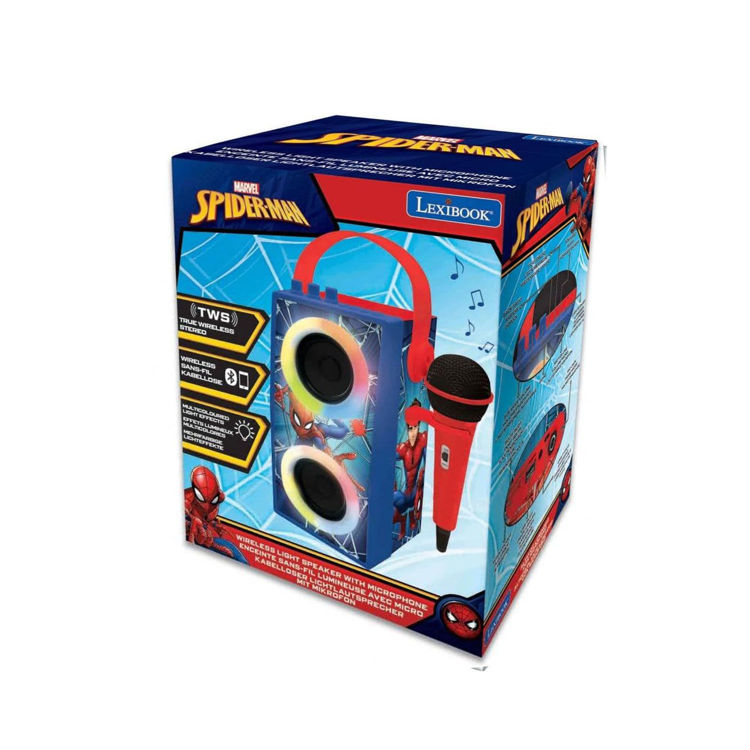 Εικόνα για Παιδικό ηχείο με μικρόφωνο και bluetooth Spiderman