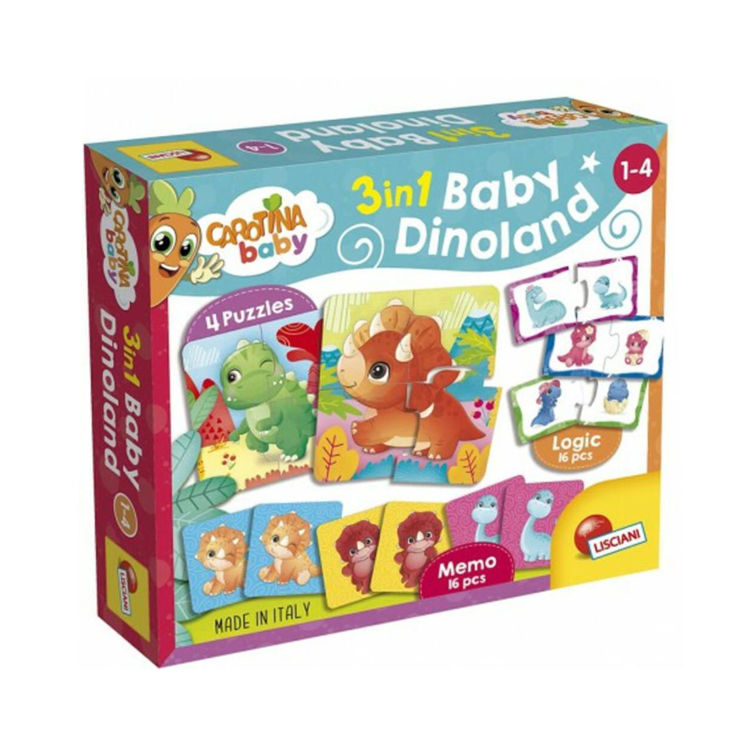Εικόνα για CAROTINA BABY - DINOLAND (PUZZLE + 3D)