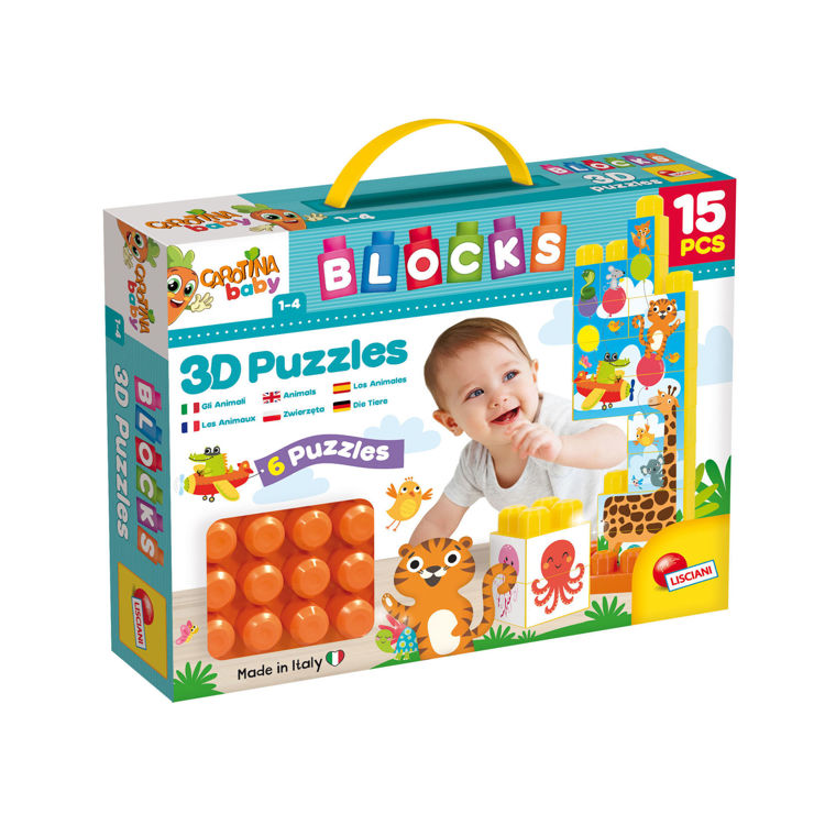 Εικόνα για CAROTINA BABY BLOCKS PUZZLE 3D ΖΩΑ