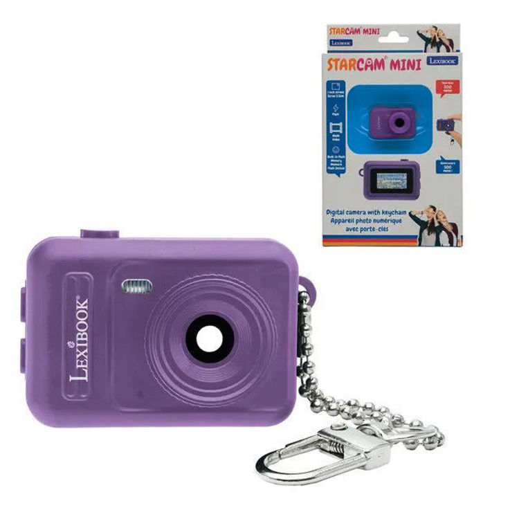 Εικόνα για Lexibook StarCam Mini Ψηφιακή Κάμερα Μπρελόκ Ροζ με Φλας & Εσωτερική Μνήμη DJKC76PK