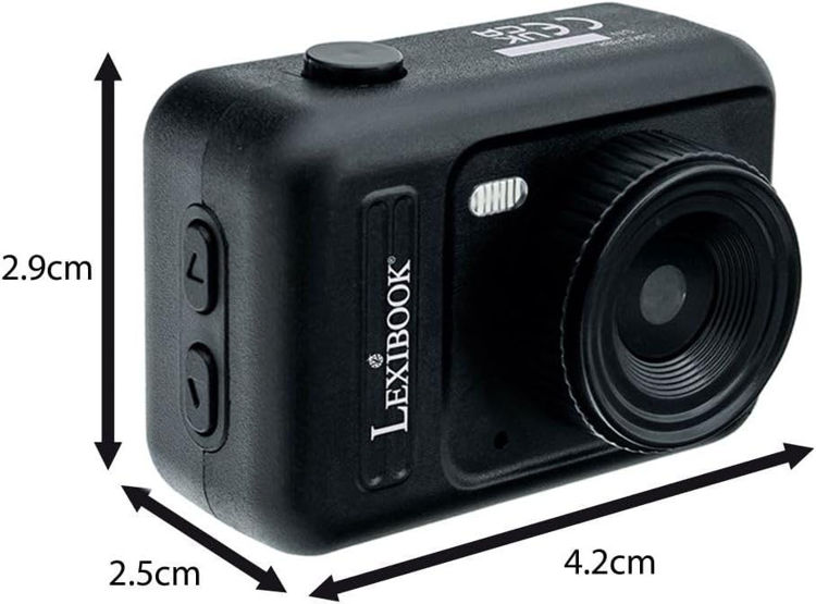 Εικόνα για Lexibook StarCam Mini Ψηφιακή Κάμερα Μπρελόκ Μαύρη με Φλας & Εσωτερική Μνήμη DJKC76BK