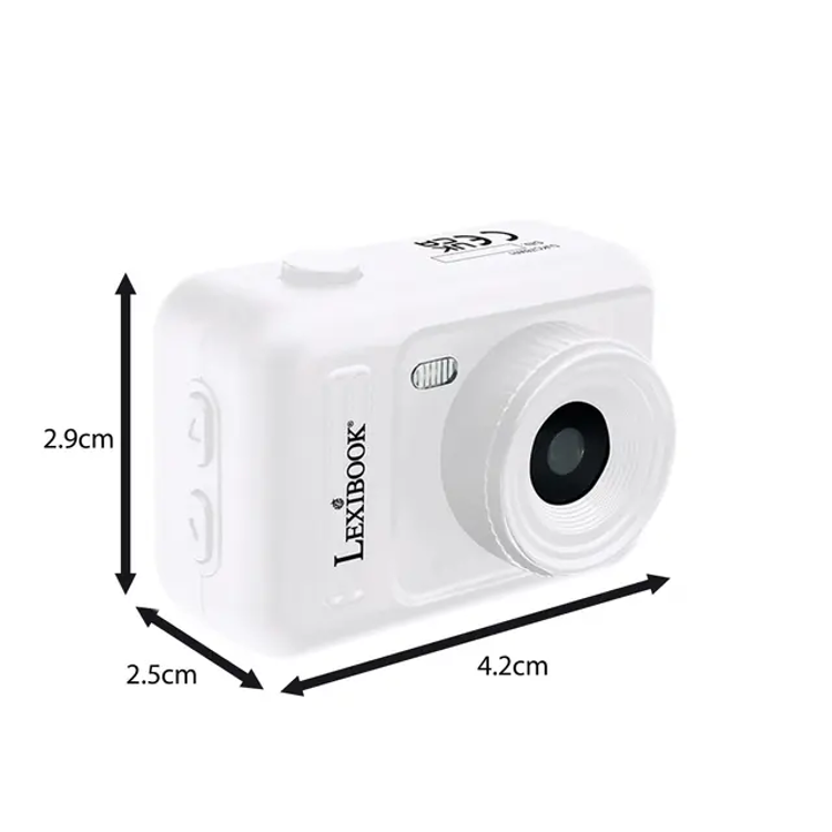 Εικόνα για Lexibook StarCam Mini Ψηφιακή Κάμερα Μπρελόκ Λευκή με Φλας & Εσωτερική Μνήμη DJKC76WH
