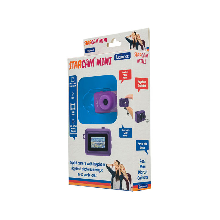 Εικόνα για Lexibook StarCam Mini Ψηφιακή Κάμερα Μπρελόκ Ροζ με Φλας & Εσωτερική Μνήμη DJKC76PK