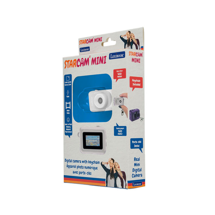 Εικόνα για Lexibook StarCam Mini Ψηφιακή Κάμερα Μπρελόκ Λευκή με Φλας & Εσωτερική Μνήμη DJKC76WH