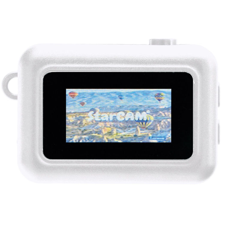 Εικόνα για Lexibook StarCam Mini Ψηφιακή Κάμερα Μπρελόκ Λευκή με Φλας & Εσωτερική Μνήμη DJKC76WH