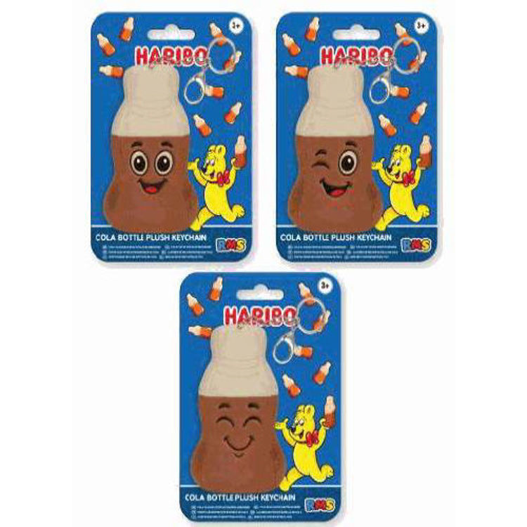 Εικόνα για Μπρελόκ με Λούτρινο HARIBO COLA BOTTLE - 10CM