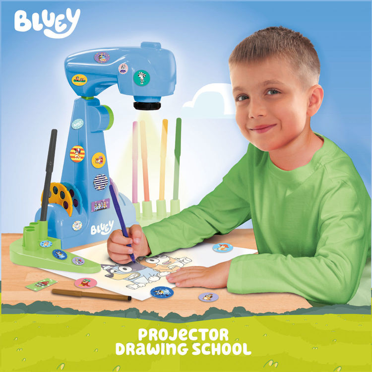 Εικόνα για Σχολή Ζωγραφικής Bluey με Προτζέκτορα